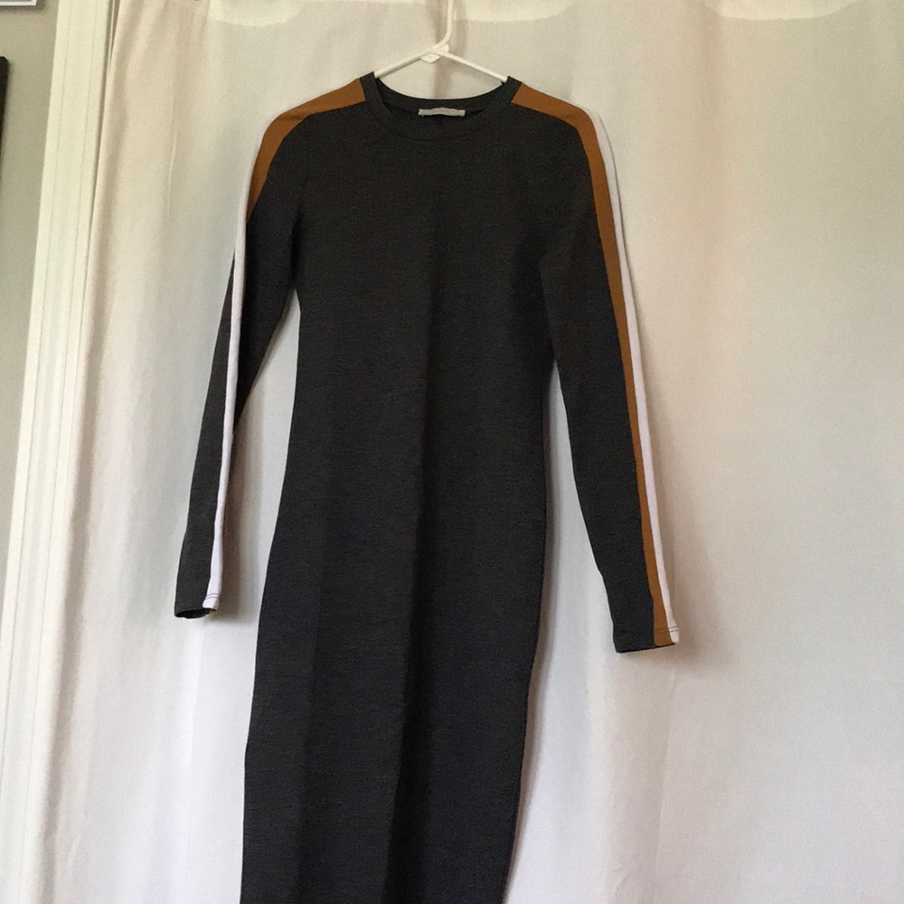 ZARA bodycon midi dress